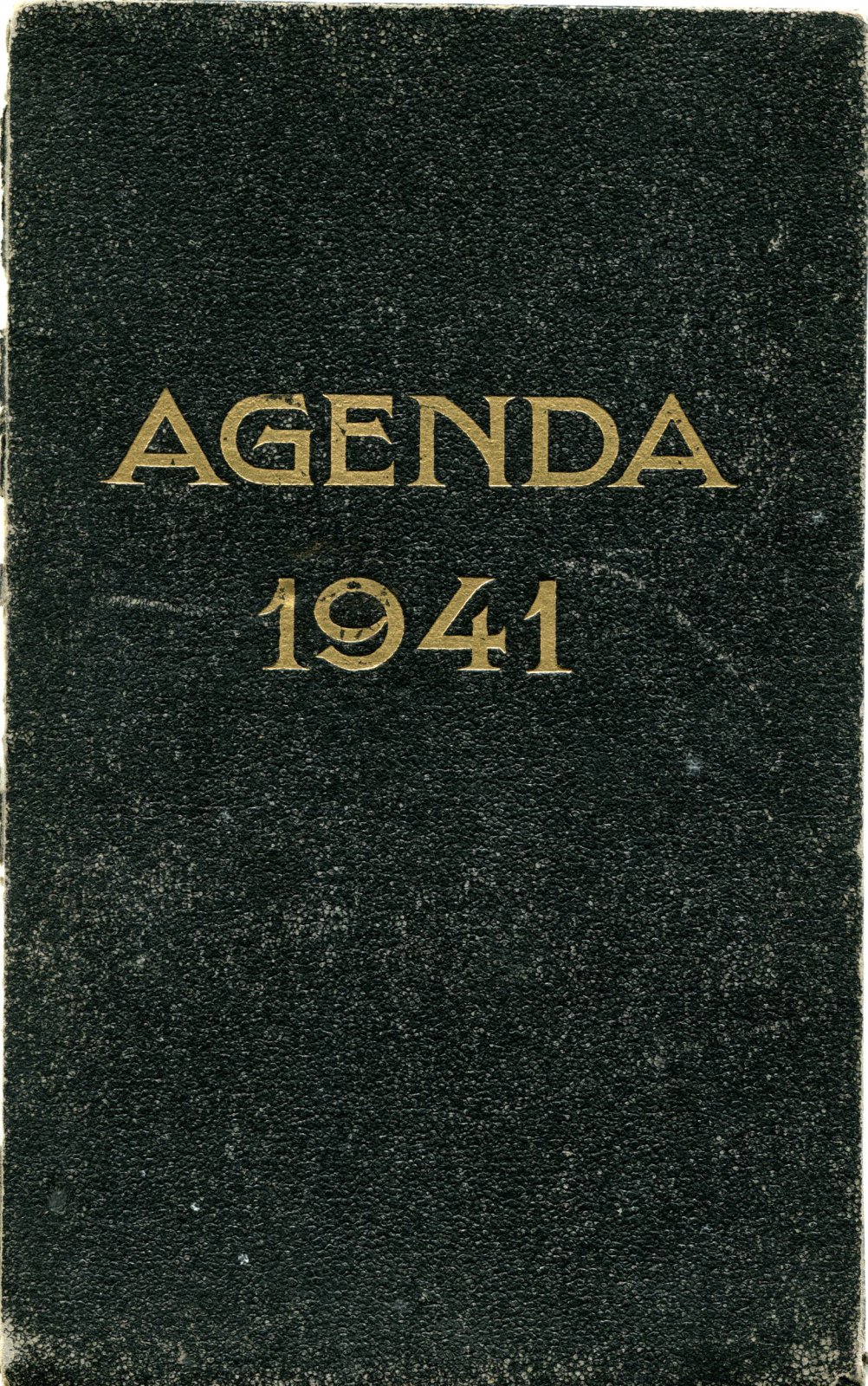 Scan original de Agenda de Lazare Rachline pour 1941