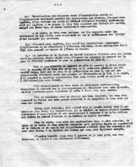 Scan original de Mission Clé - Compte-rendu à Emmanuel d’Astier de la Vigerie