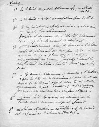 Scan original de Libération: notes manuscrites de Lazare Rachline