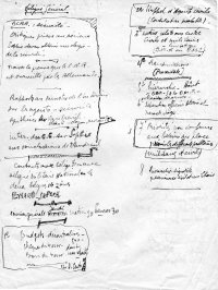 Scan original de Mission Clé - Notes prises pendant la mission 