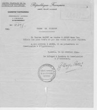 Scan original de Mission (ordre) de Lazare Rachline - De Londres à Alger