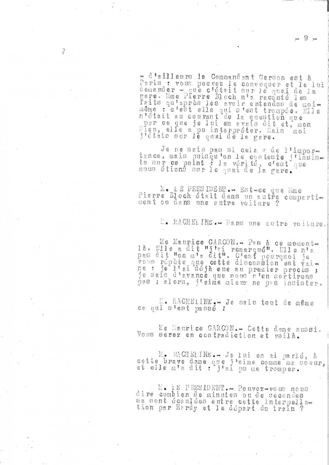 Scan original de Déposition Lazare Rachline au procès de 1950