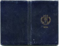 Scan original de Agenda (bleu) de Lazare Rachline pour 1944