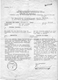 Scan original de Certificat de démobilisation de Louis Ragot