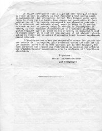 Scan original de Instructions aux commissaires-gérant par les Allemands