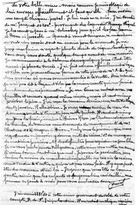 Scan original de Lettre de Casimir Prévost à Suzanne Rachline