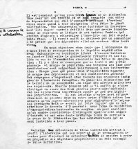 Scan original de Lettre de la LICA à Lazare Rachline, contre les spoliateurs